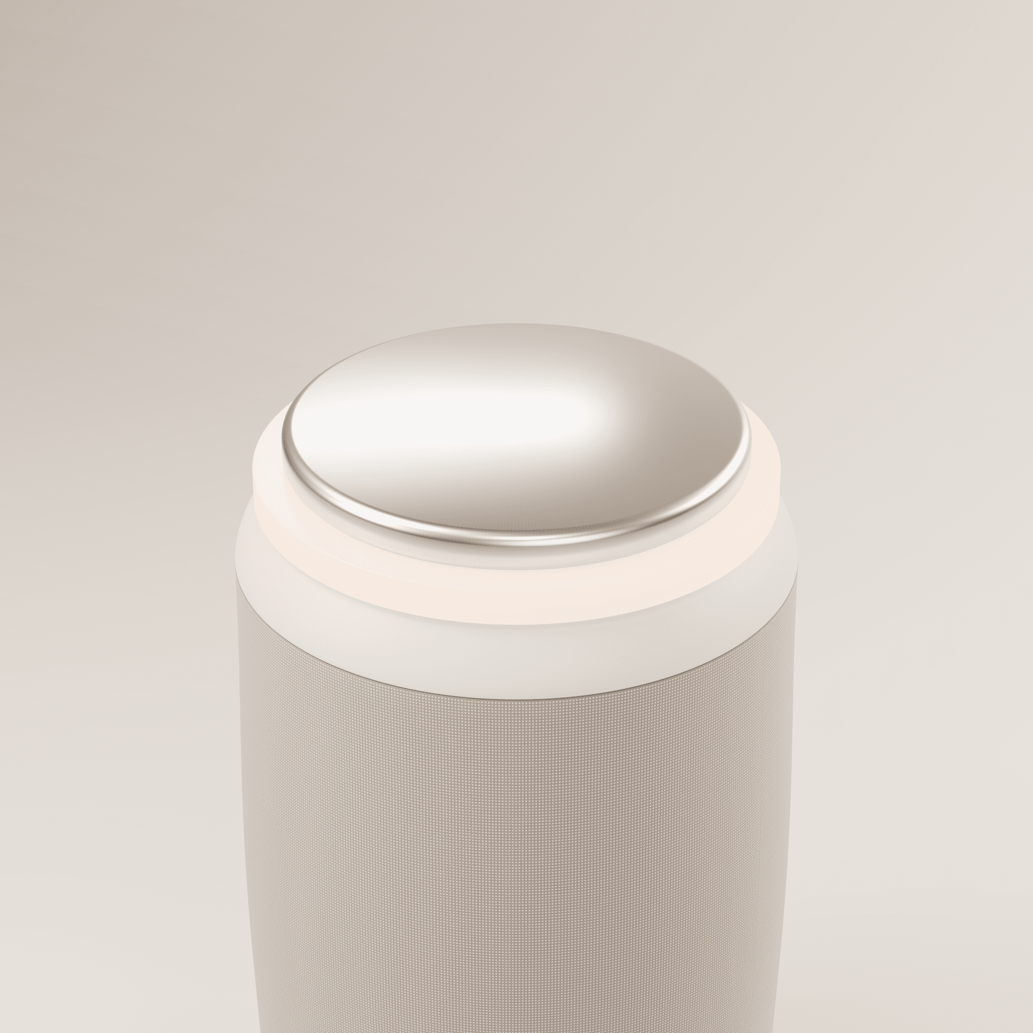Wireless speaker upper housing and control surface detail